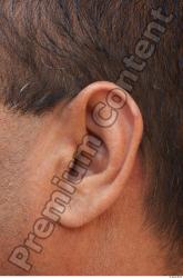 Ear Head Man Casual Slim Overweight Street photo references